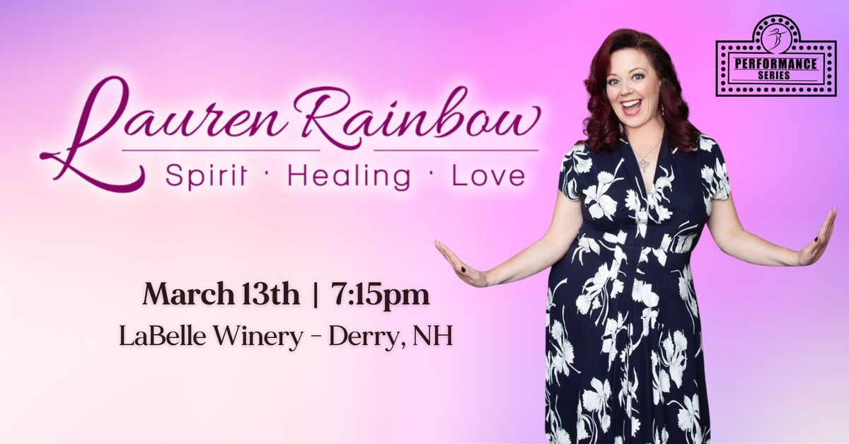 Medium Lauren Rainbow: Live Onstage (LaBelle Winery - Derry, NH)