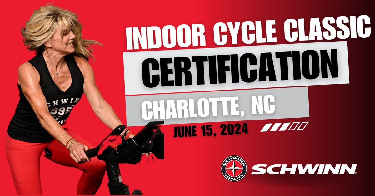 Live In-Person Schwinn\u00ae Indoor Cycling Classic Certification