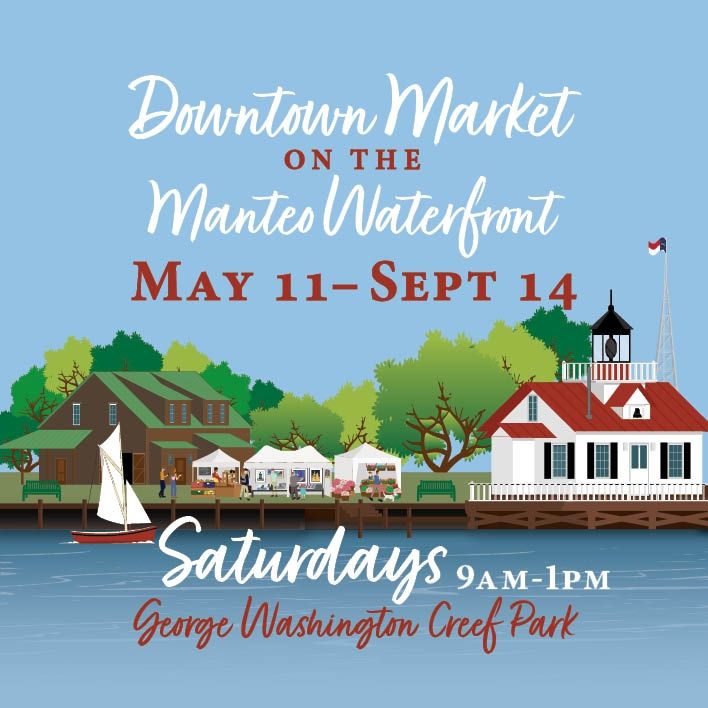 the Muse buzz at Manteo's Downtown Market on the Waterfront