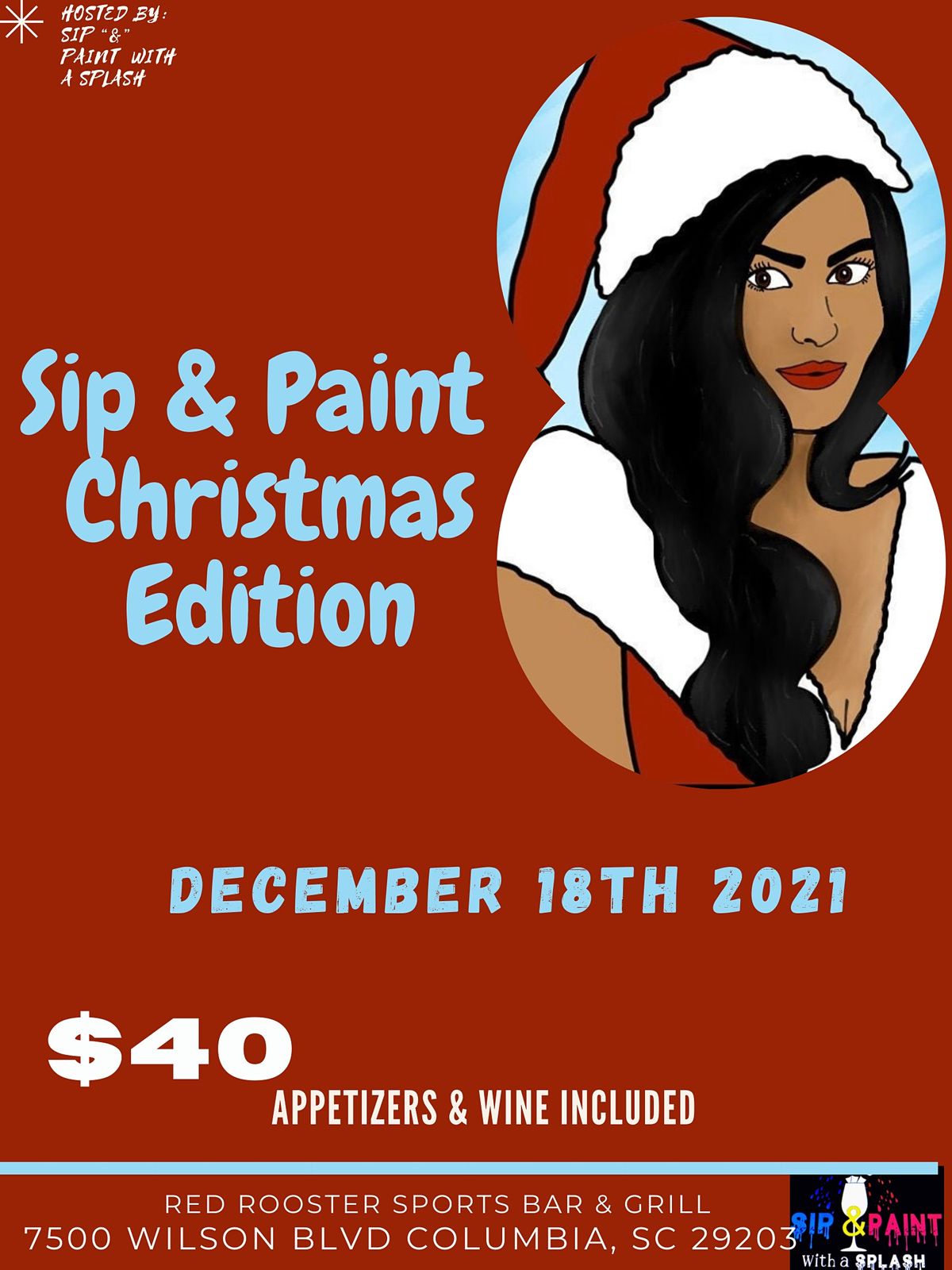 Sip & Paint *Christmas Edition *