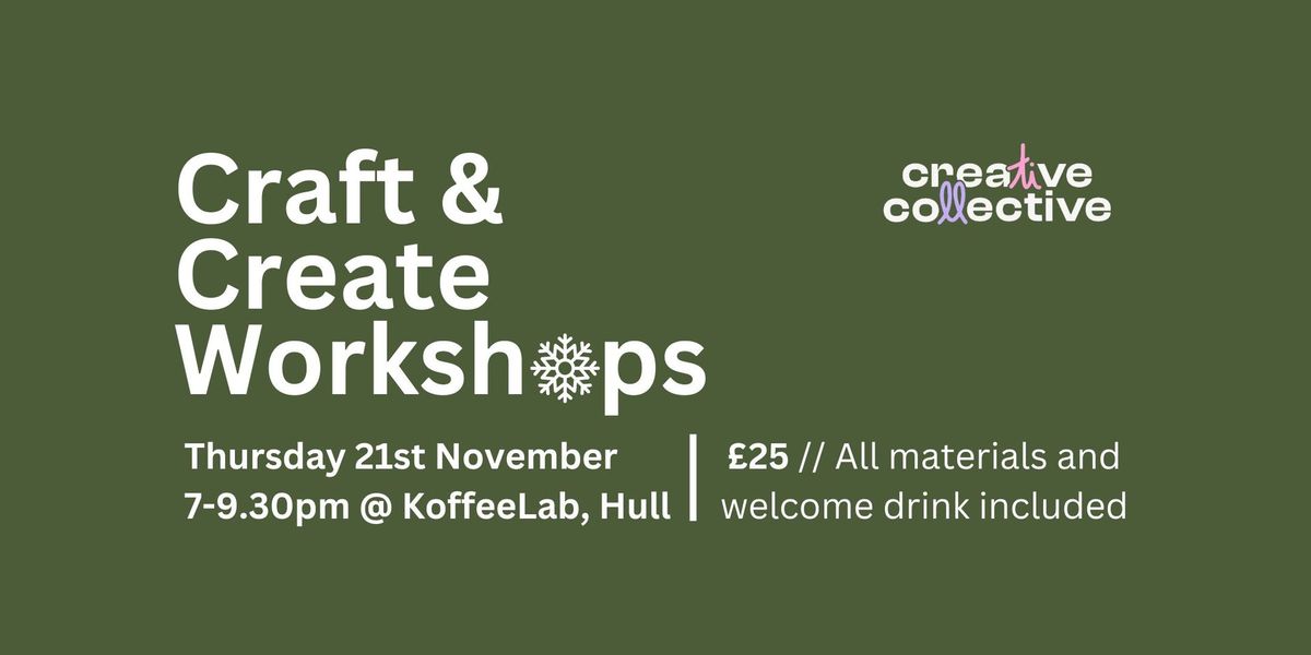 Craft & Create Workshops