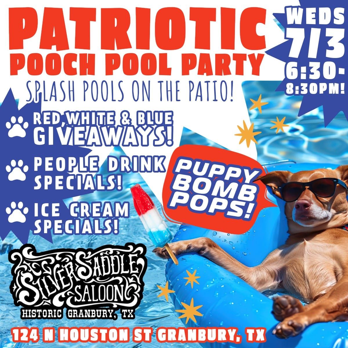 Yappy Hour at Silver Saddle Saloon!