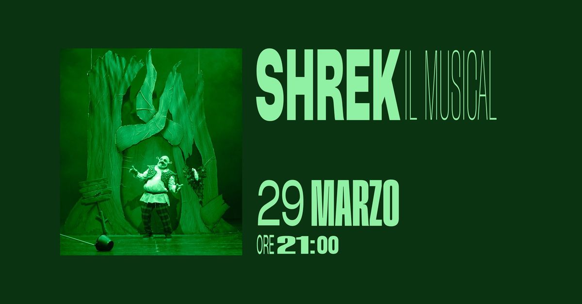 SHREK il musical | Teatro Superga