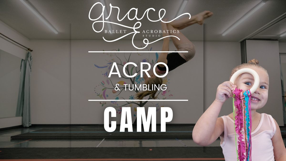 Adventures In Acro Camp - July session