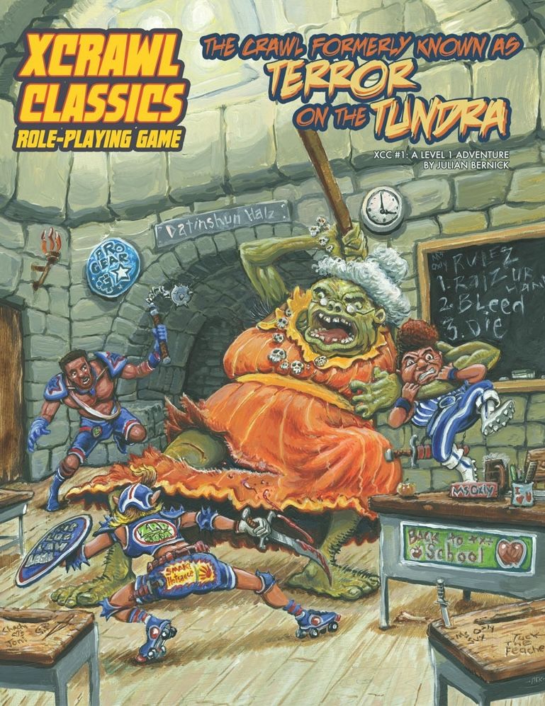 Free RPG One-Shot: XCrawl Classics - The Crawl Formerly Known as Terror on the Tundra