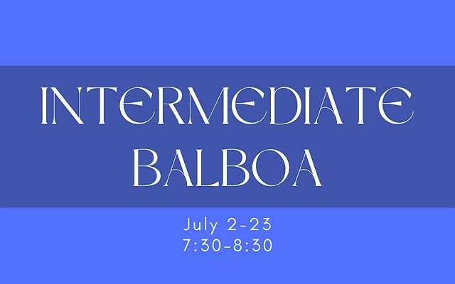 Intermediate Balboa