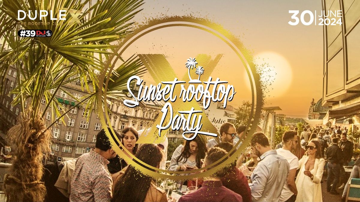 SUNSET ROOFTOP PARTY - 30.6.2024