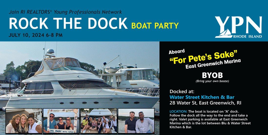 YPN Rock the Dock Happy Hour (BYOB)