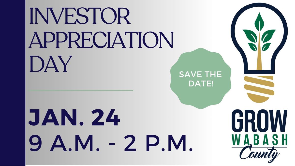 Investor Appreciation Day!