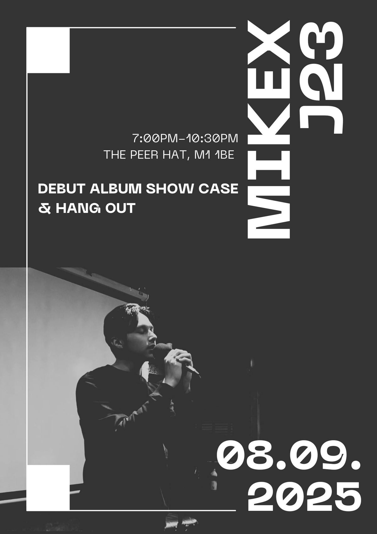 MIKEXJ23 Debut Album showcase &amp; Hang out session