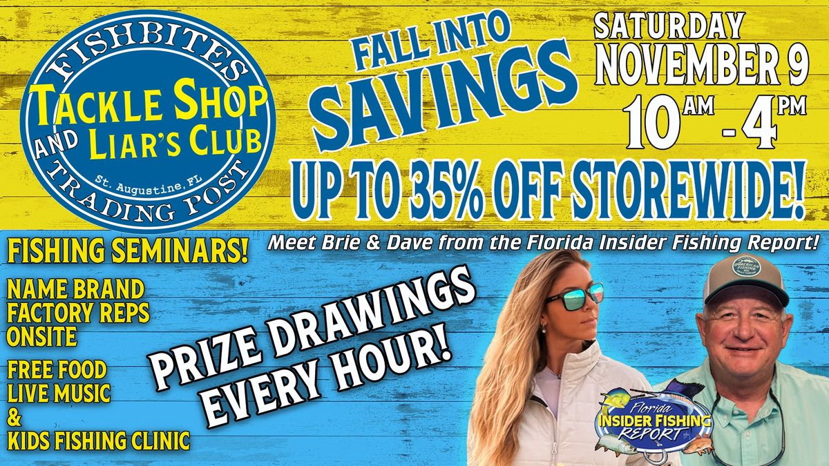 Fall Into Savings Event & Blowout Sale