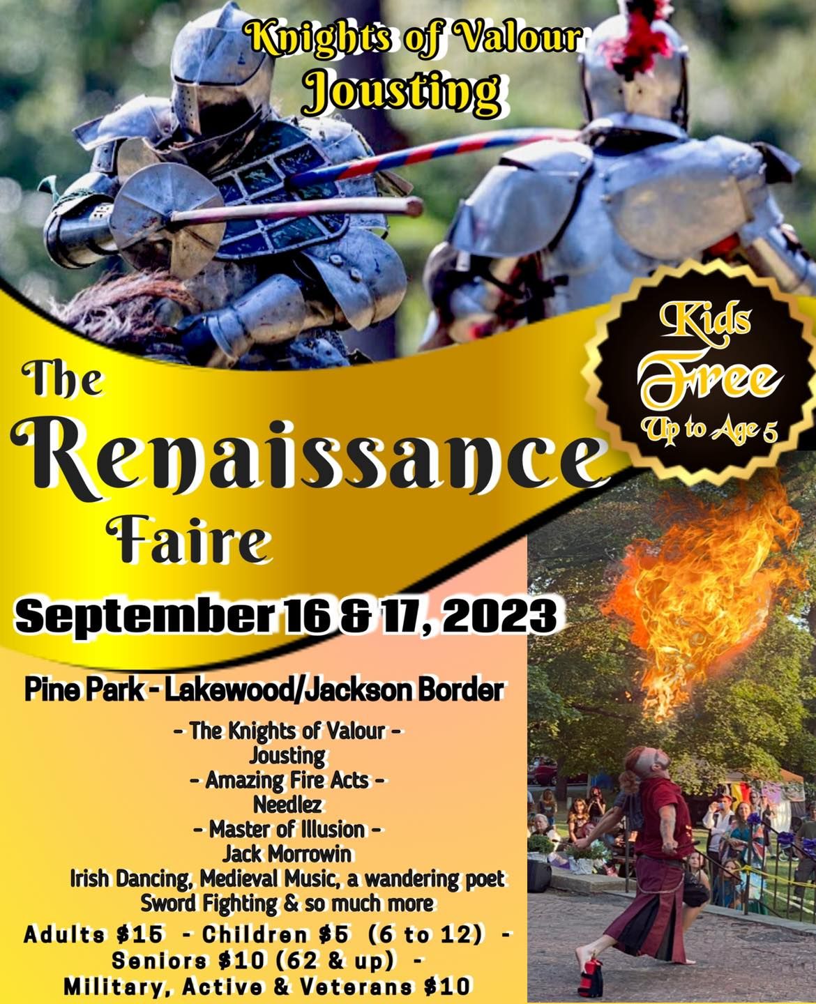 Your Renaissance Fest (Day 2 Pass) with In Loving Memory