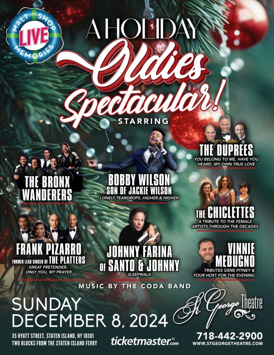 A Holiday Oldies Spectacular at St George Theatre