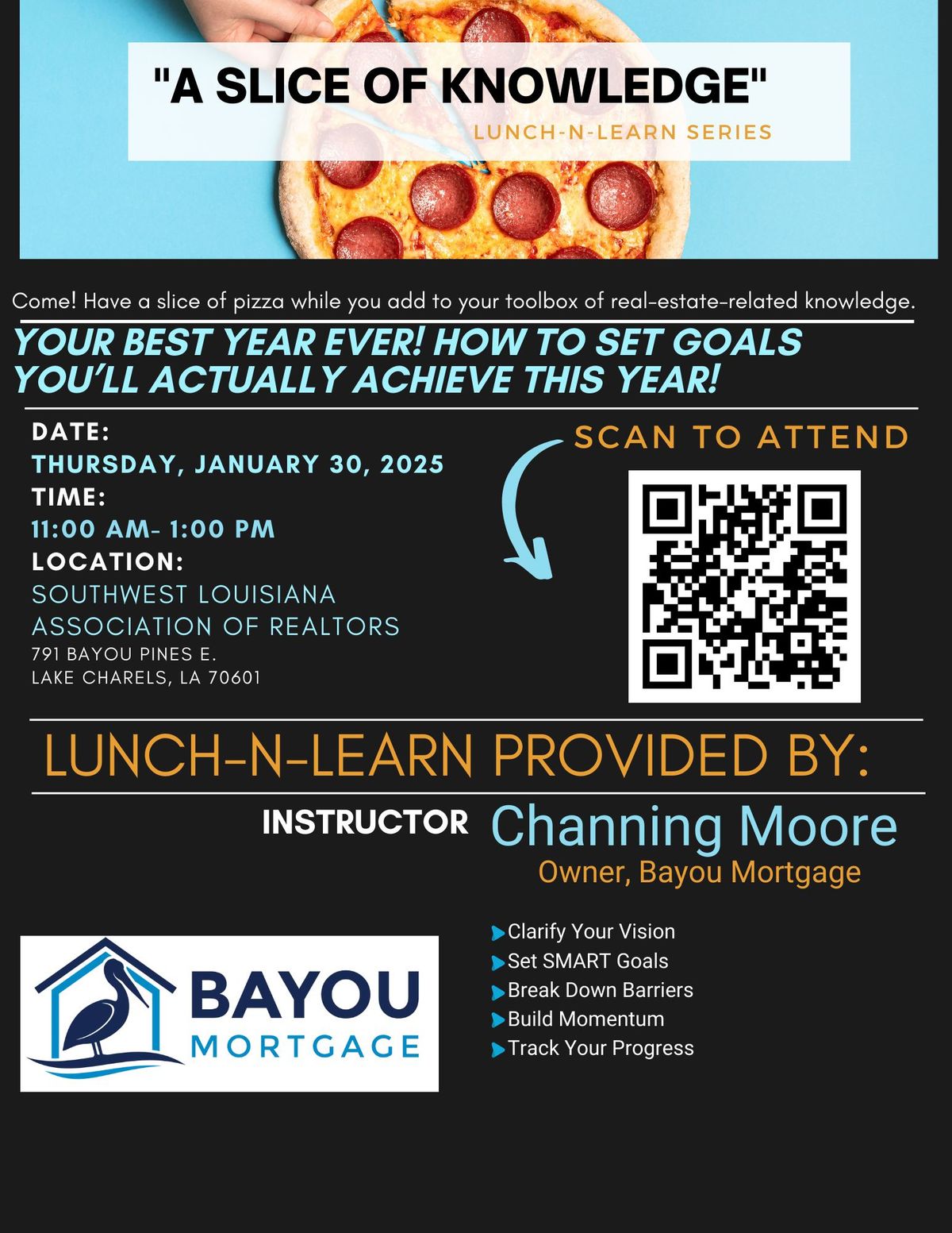 Lunch and Learn with Channing Moore