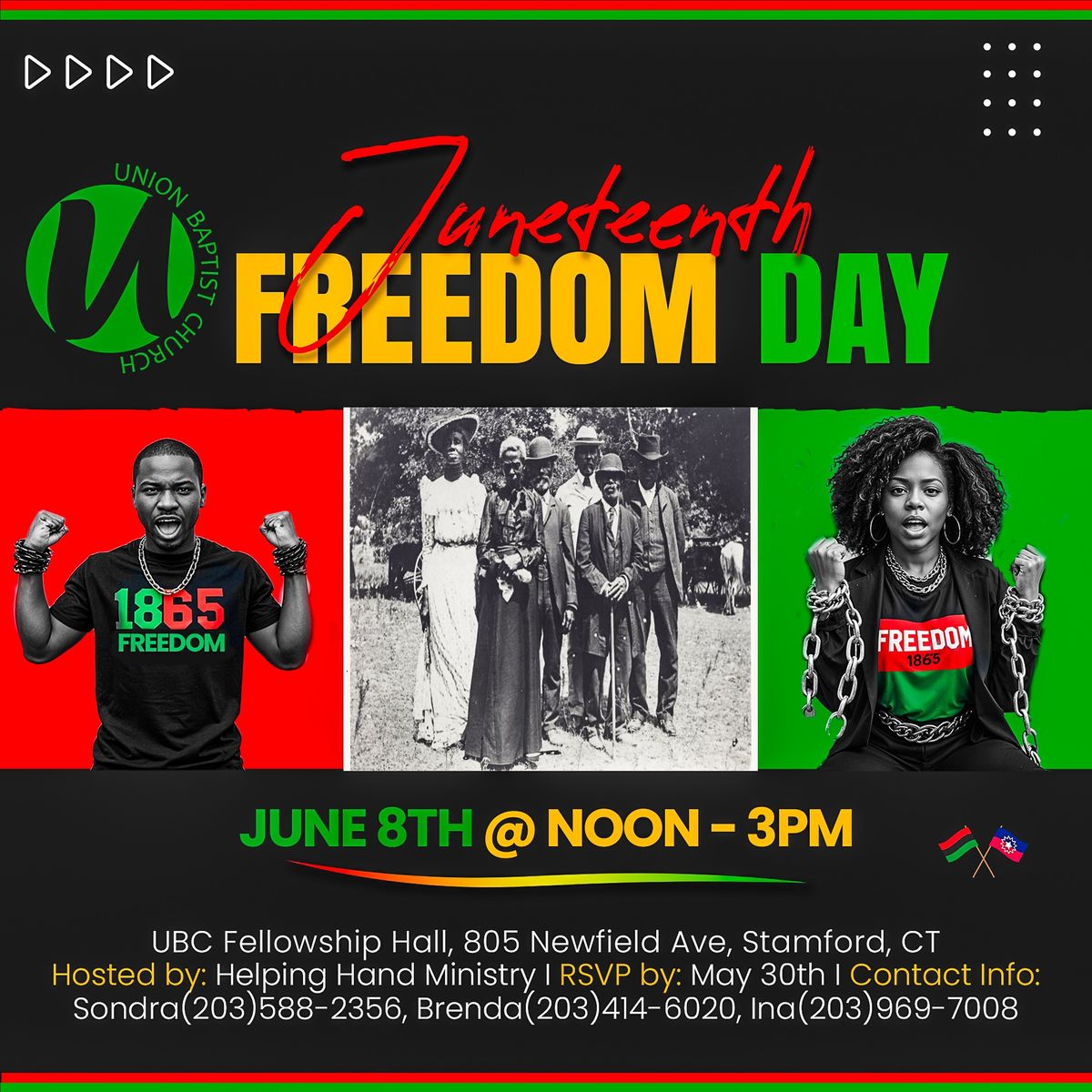 Celebrate Freedom this at UBC, UBC Events, Stamford, 8 June 2024