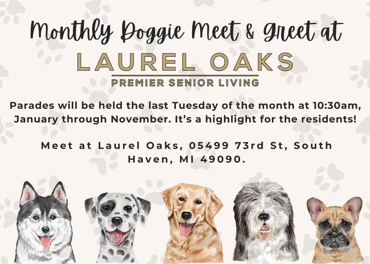 Doggie Meet & Greet: Strut Your Stuff at Laurel Oaks \u2013 Fashion Show Edition!