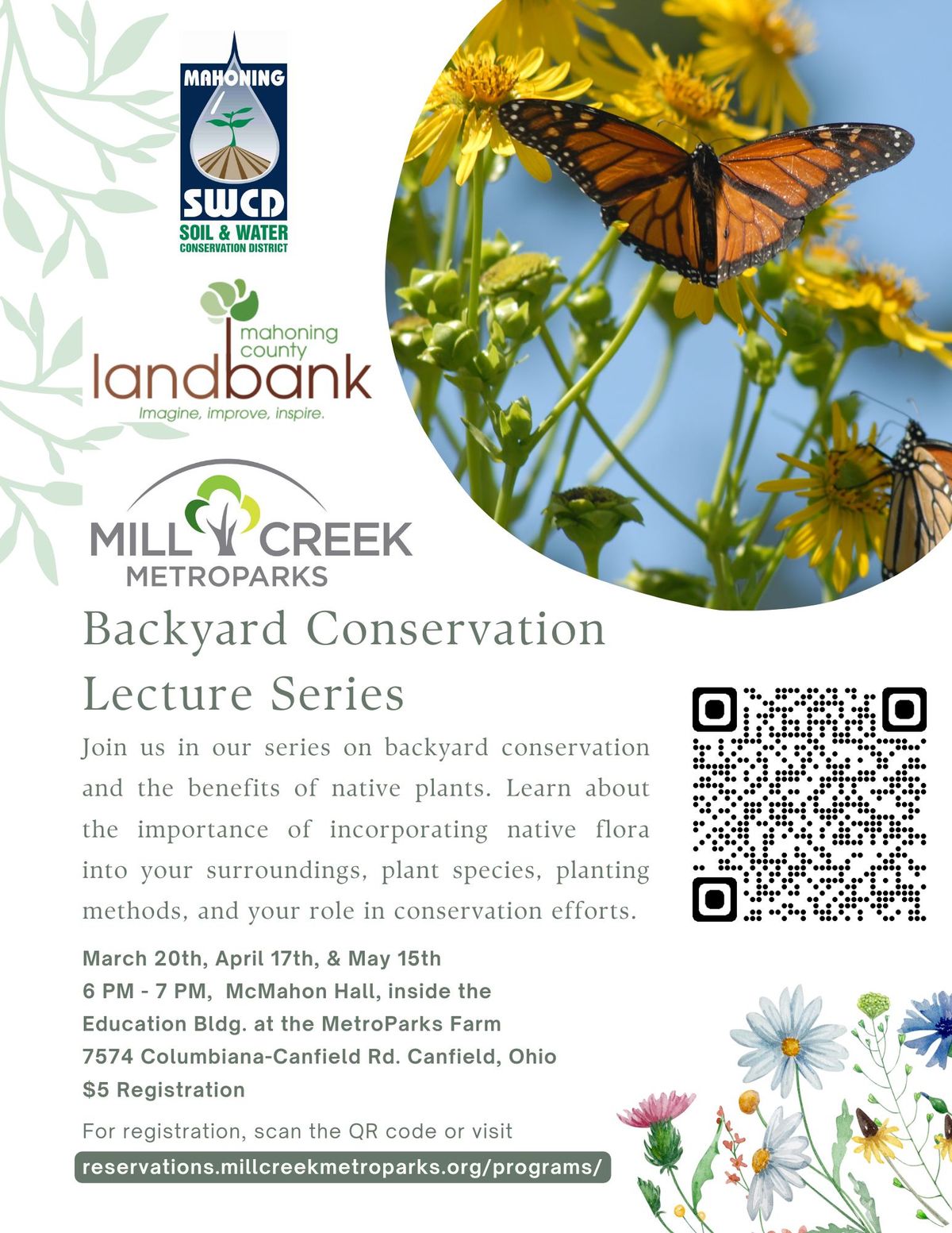 Backyard Conservation Lecture Series: Practical Conservation Techniques in Action