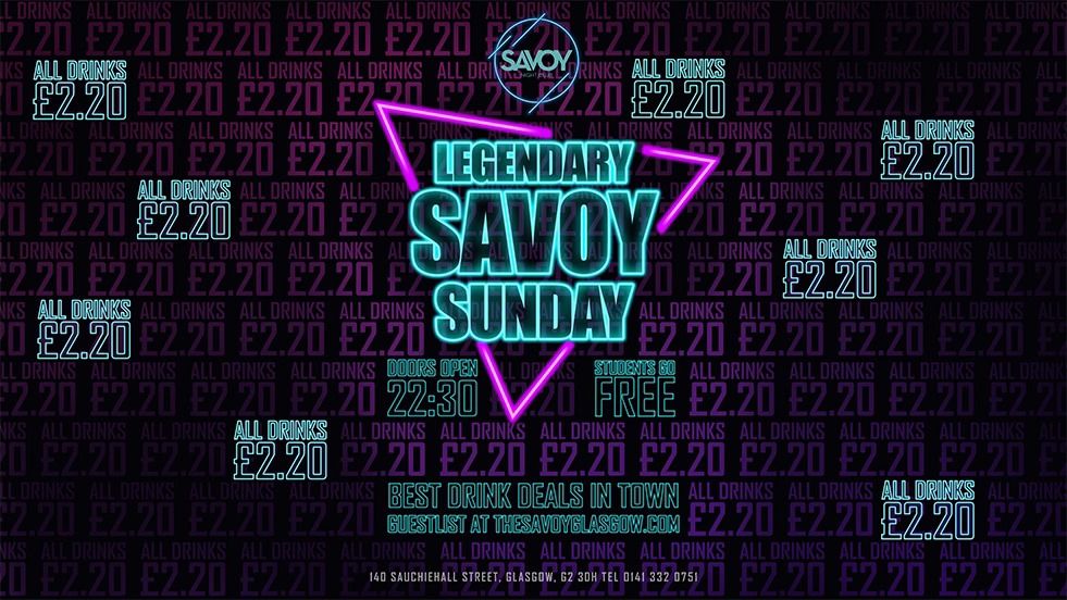 LEGENDARY SAVOY SUNDAY 