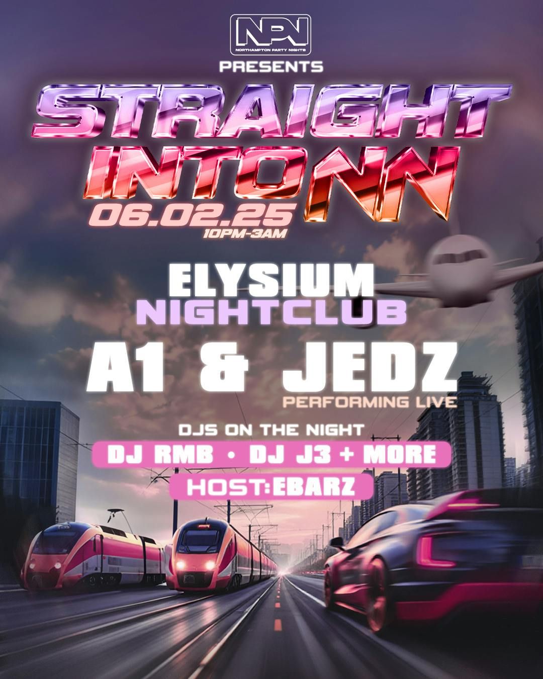 STRAIGHT INTO NN - *A1 X JEDZ PERFORMING LIVE*