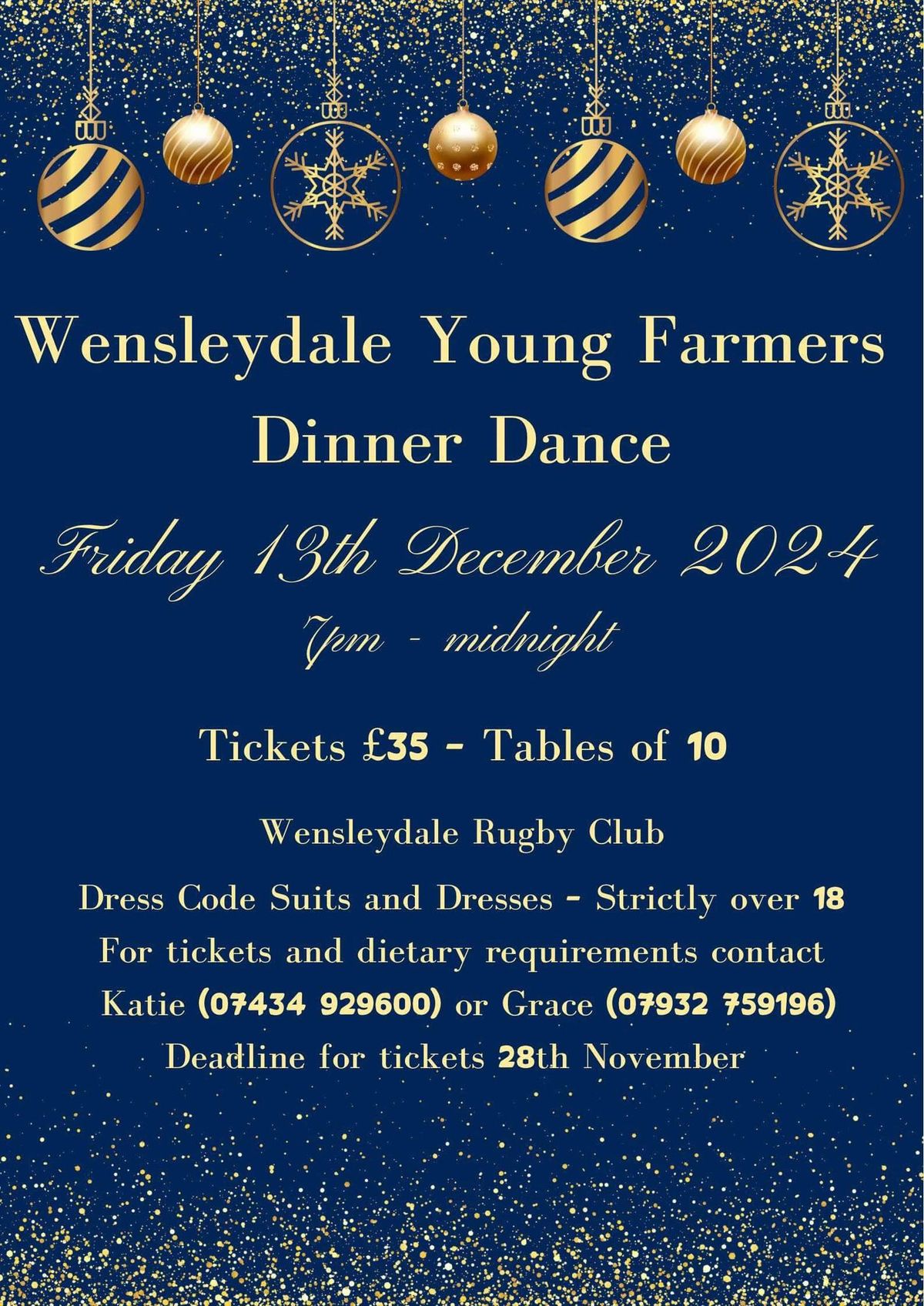 Wensleydale YFC Dinner Dance 