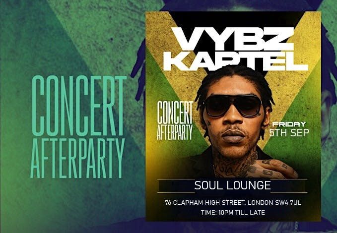 Vybz Kartel Concert After Party