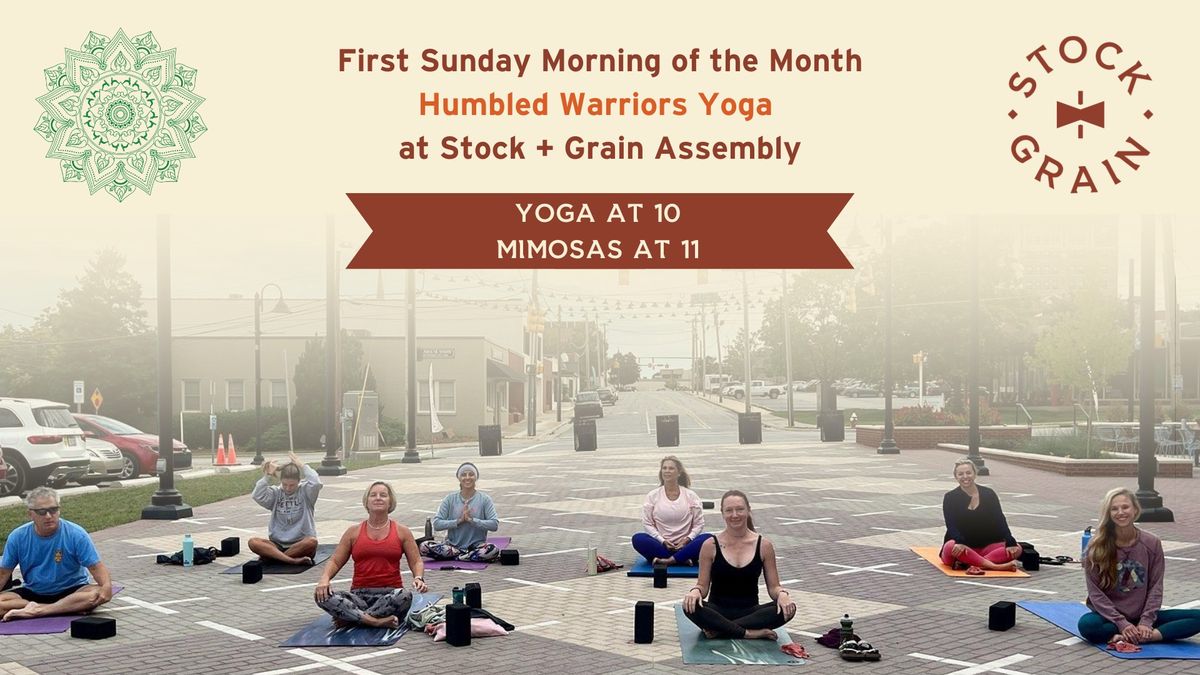 First Sundays with Humbled Warriors Yoga