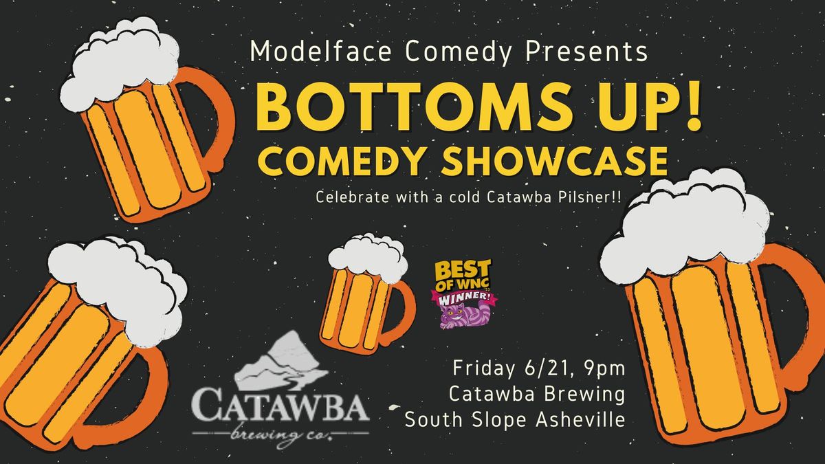 Bottoms Up! Comedy Showcase at Catawba Brewing