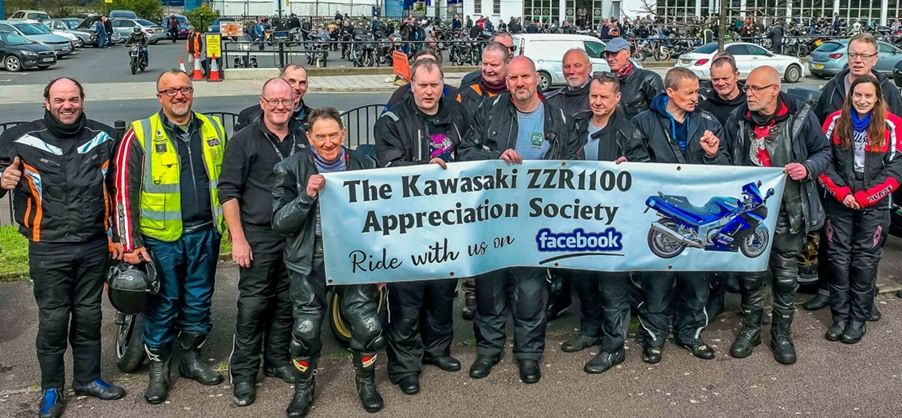 Kawasaki ZZR1100 Appreciation Society - Annual Ride In 2024