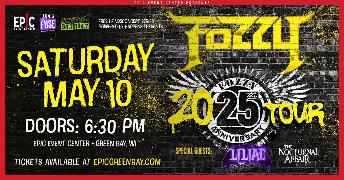 Fozzy - 25th Anniversary Tour