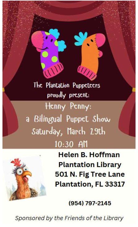 Henny Penny: a bilingual puppet show