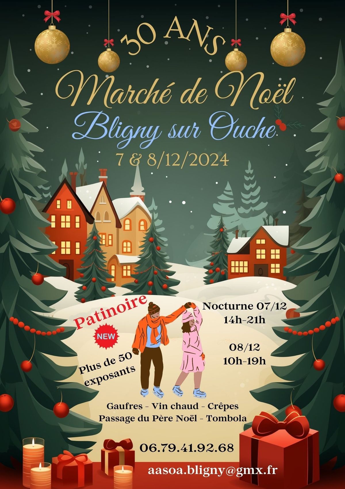 30\u00e8me march\u00e9 de No\u00ebl de Bligny sur Ouche