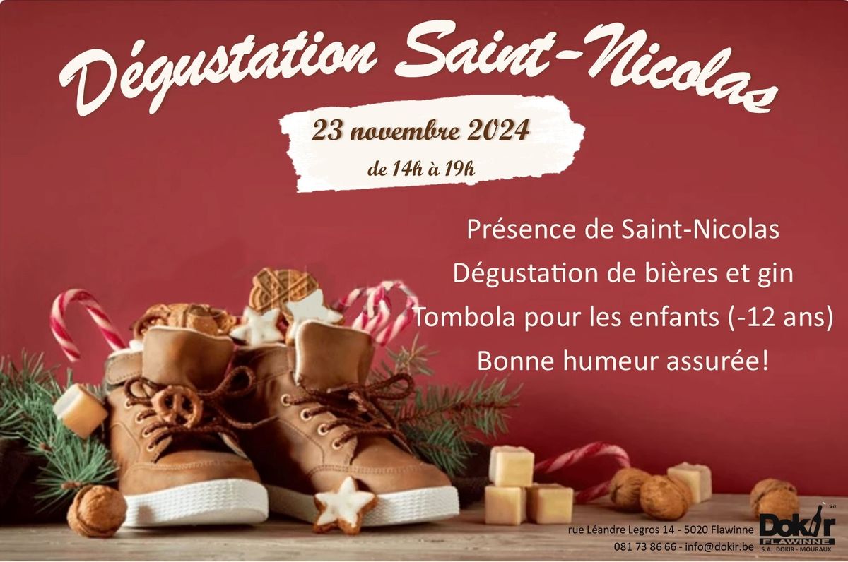 D\u00e9gustation Saint-Nicolas