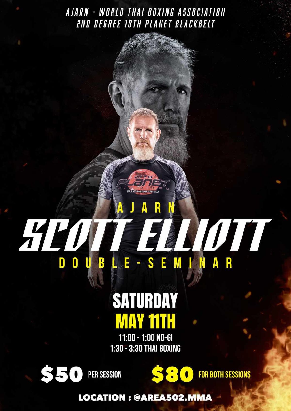 Scott Elliott Double Seminar at Area 502 MMA