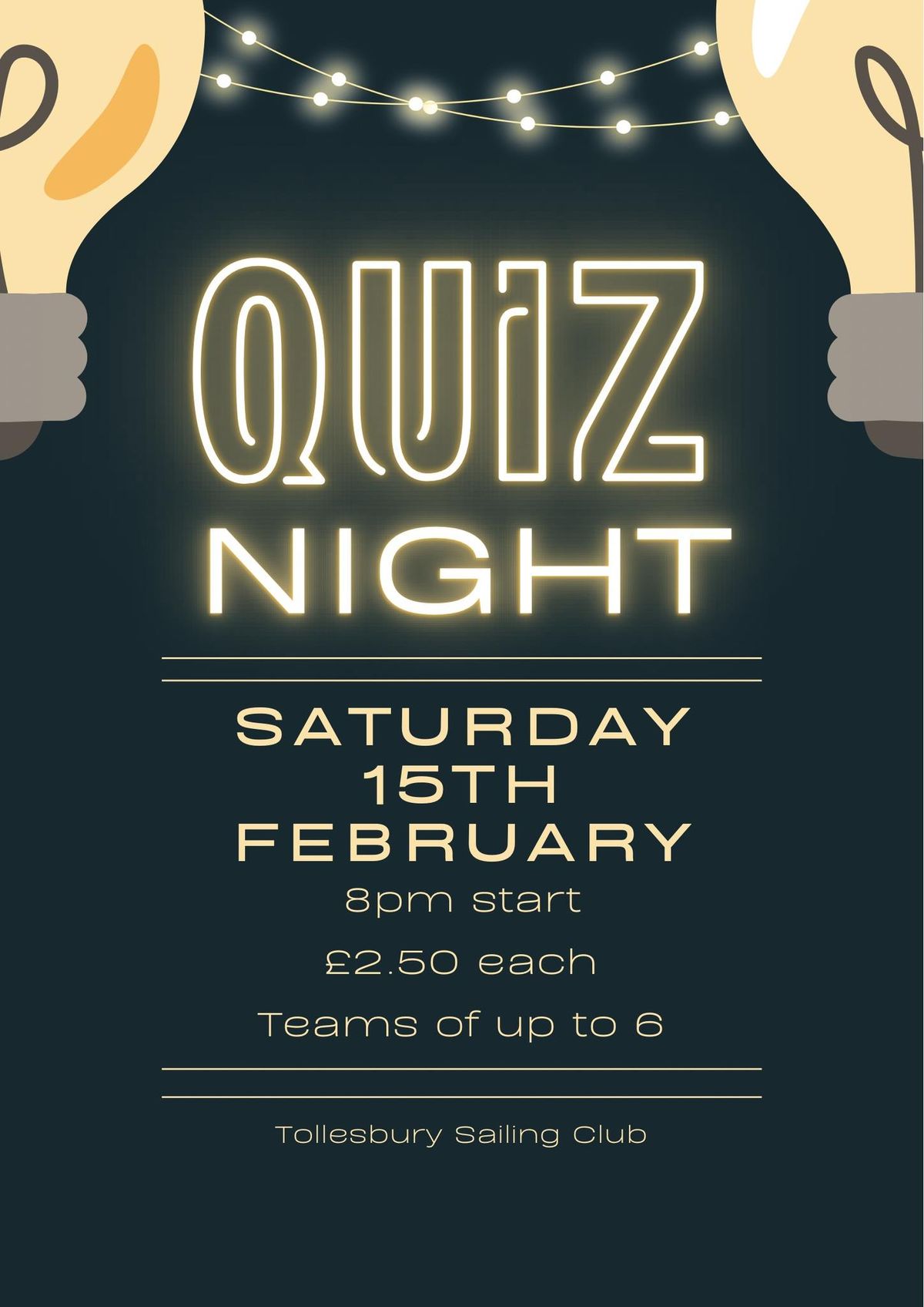 Quiz Night with Quizmaster Alex Sayward!