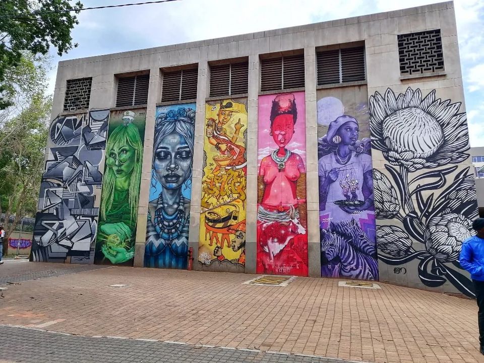 Braamfontein: Street art, Coffee & Fun