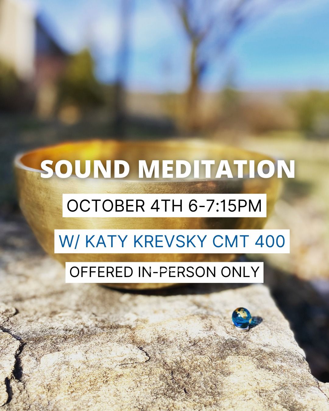 Sound Meditation for October