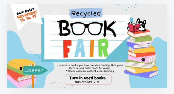 Recycled Book Fair \ud83d\udcda