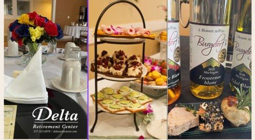 Monthly Feast & Festivities at Delta Retirement Center