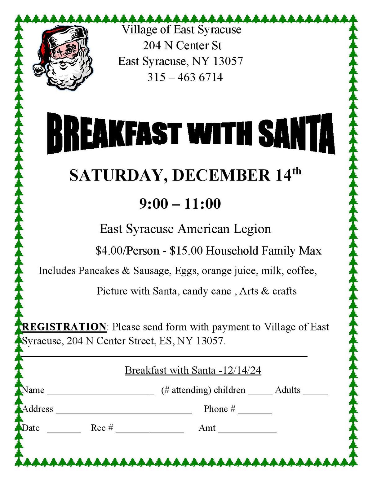 Breakfast With Santa