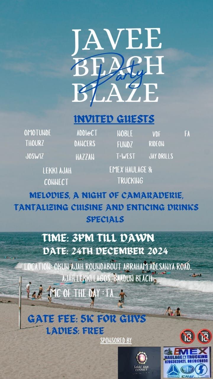 Jayvee Blaze Beach Party