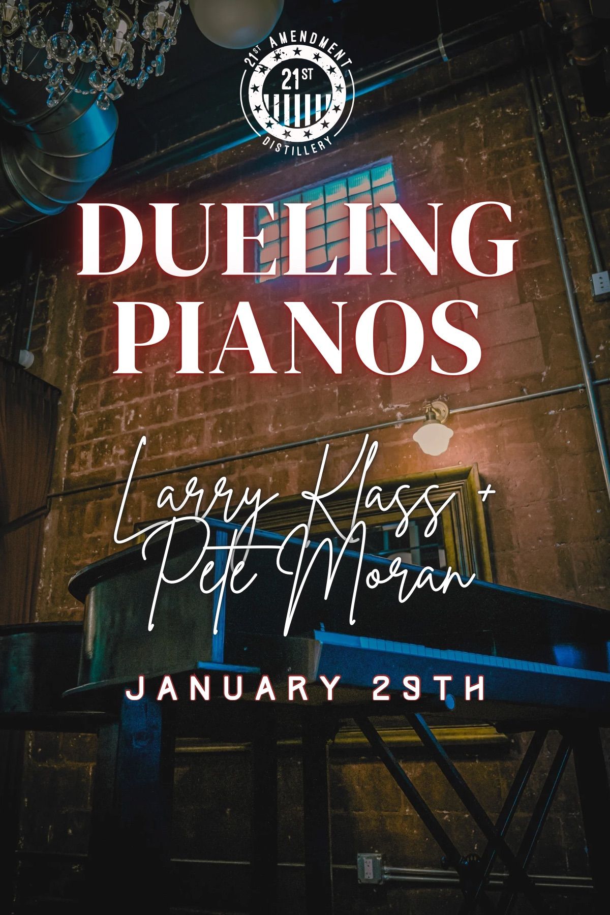 Dueling Pianos returns to 21 AD!