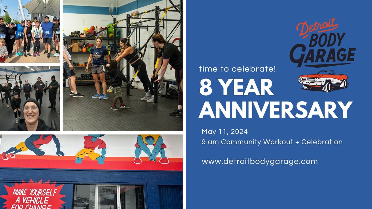 8 year anniversary workout