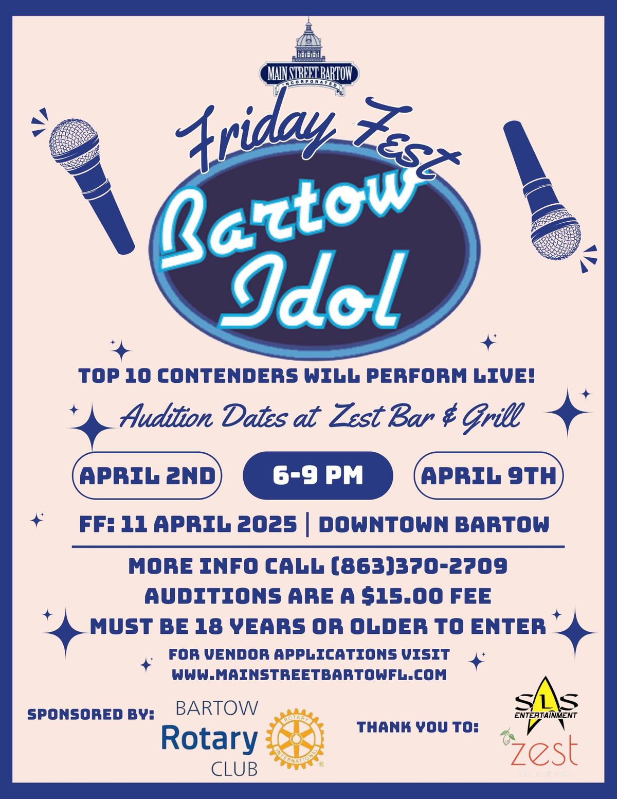 Friday Fest: Bartow Idol 