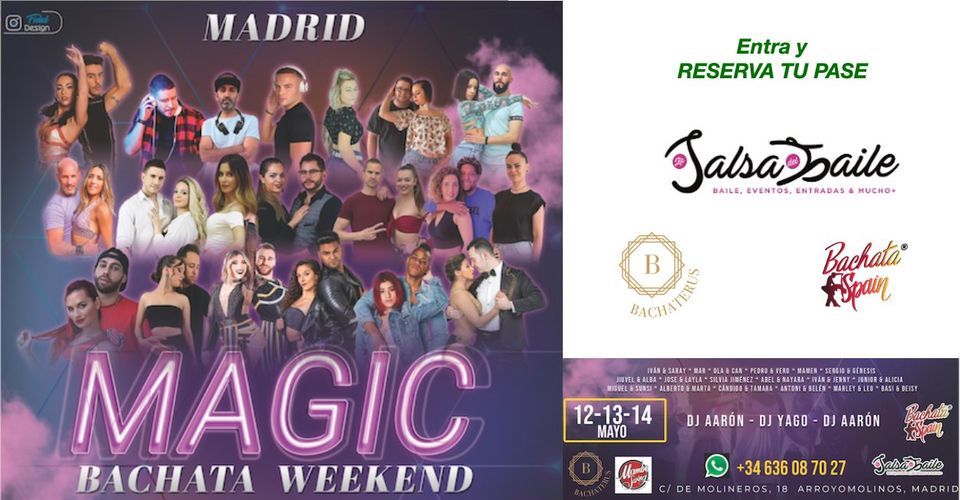 MAGIC BACHATA MADRID - Mayo 2022