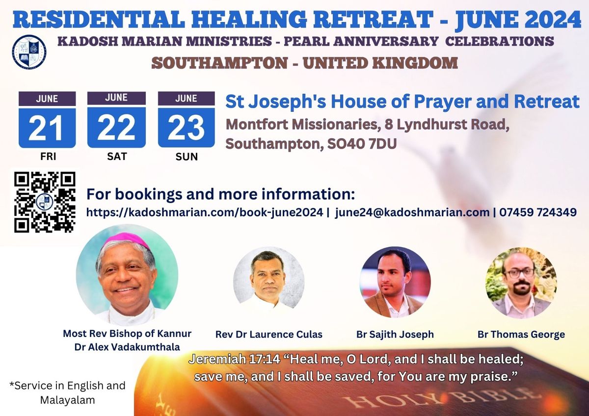 Residential Healing Retreat - June 2024