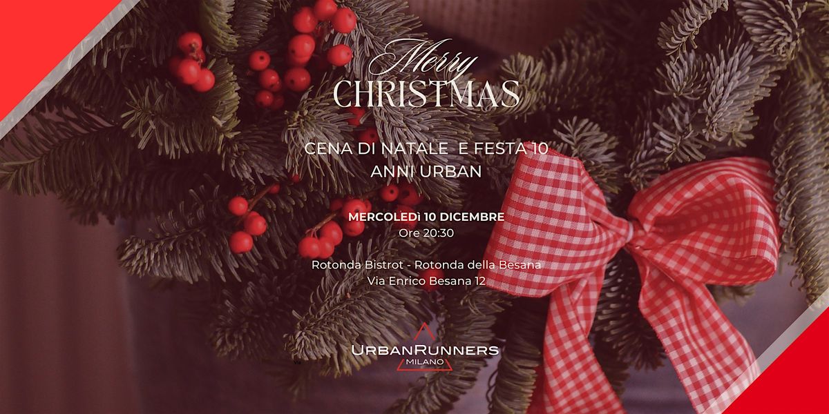 Festa di Natale e 10 anni Urban Runners