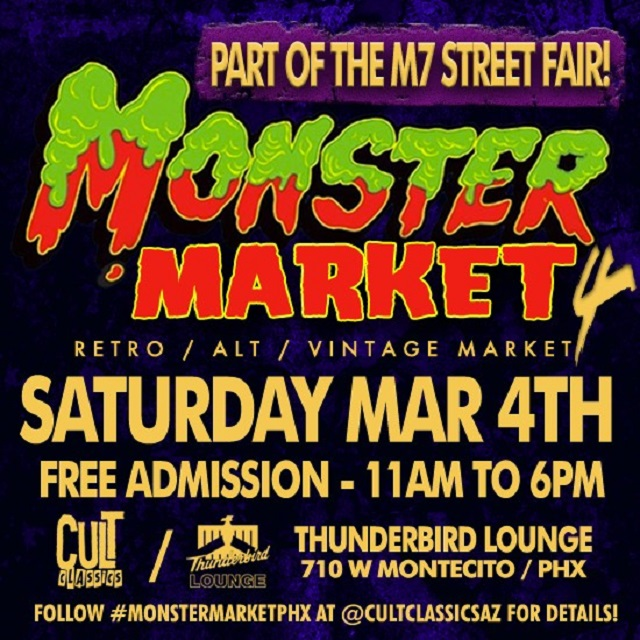 Monster Market at Melrose Street Fair, Thunderbird Lounge, Phoenix, 4