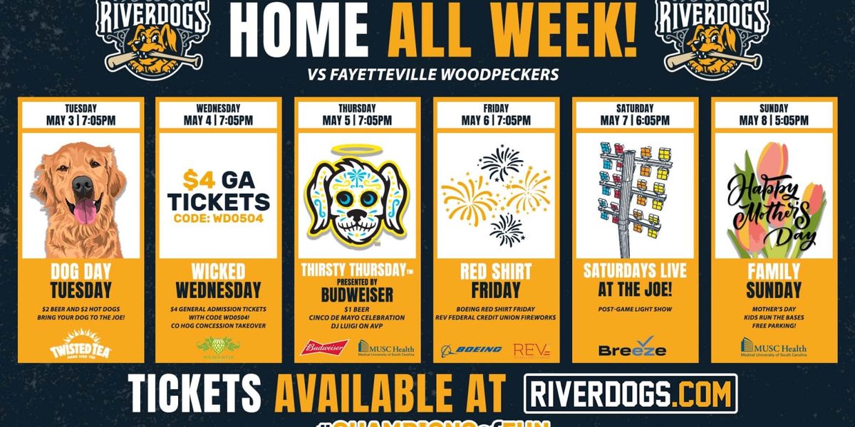 Parking Myrtle Beach Pelicans at Fayetteville Woodpeckers