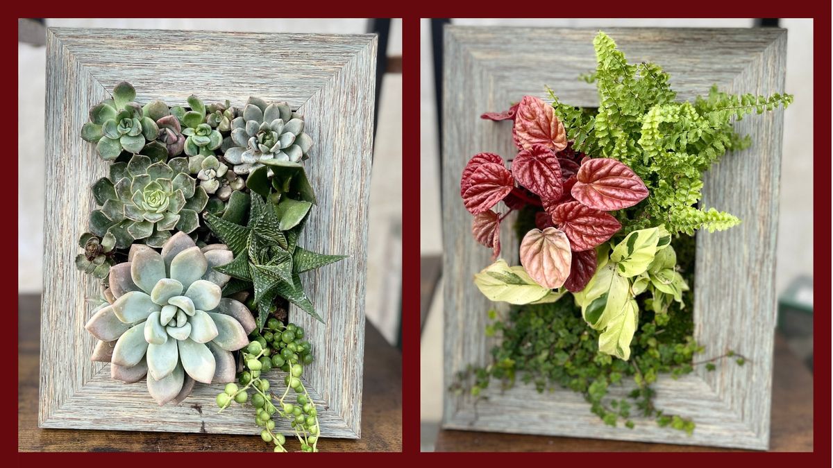 CLASS: Portrait Frame Planter