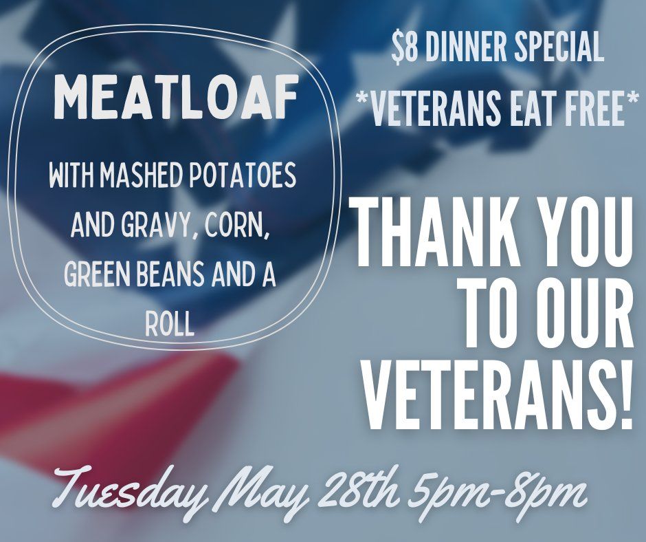 Free Veterans Dinner